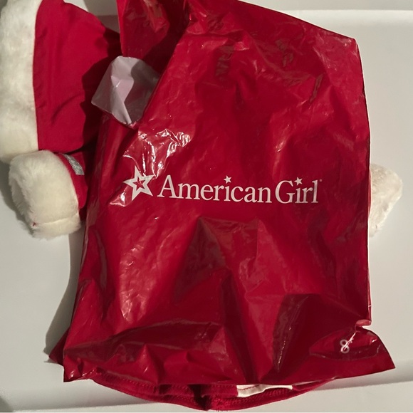 American Girl Doll Red and White Santa Dress with Hat - Picture 2 of 4